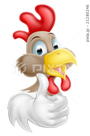 Cartoon Rooster Mascot Cartoon Rooster Mascot 21280246