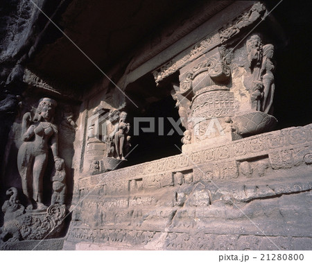 エローラ石窟寺院21窟 エローラ石窟寺院21窟 21280800