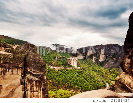 Monastery in Meteora. Greece 21281434