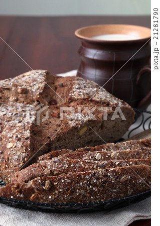 Bread and milk 21281790