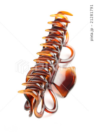 Brown hair clip 21281791