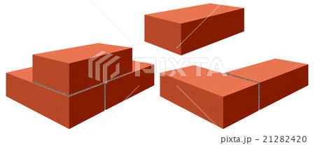 Red bricks. Brickwork 21282420