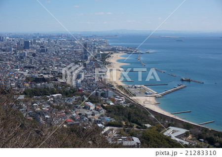 須磨浦公園から見る須磨海岸 21283310