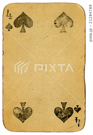 アンティークなトランプのイラスト素材 [21284789] - PIXTA