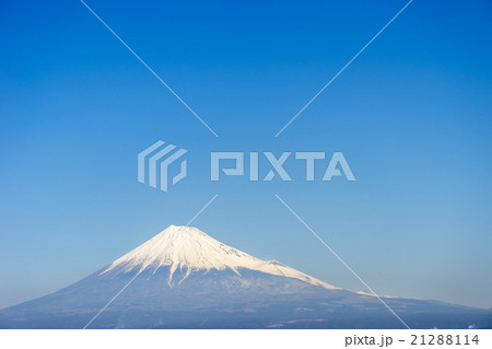 冬の富士山 冬の富士山 21288114