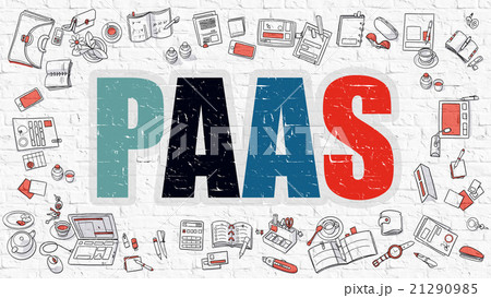 PaaS Concept with Doodle Design Icons. 21290985