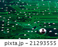 Close up a green printed circuit board 21293555