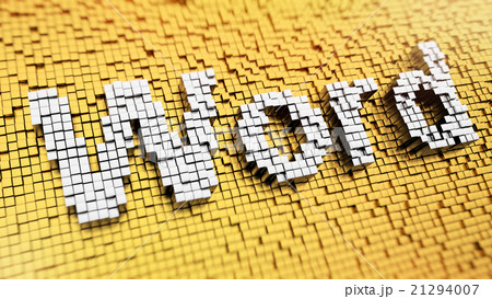 Pixelated Word 21294007