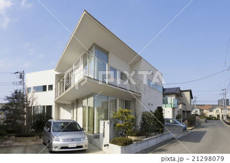 住宅 分譲住宅街 イメージ 青空 モダン デザイン住宅 連棟 第一種低層住居専用地域 住宅 分譲住宅街 イメージ 青空 モダン デザイン住宅 連棟 第一種低層住居専用地域 21298079