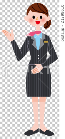説明する女性 説明する女性 21299610
