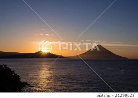 開聞岳朝景 開聞岳朝景 21299628