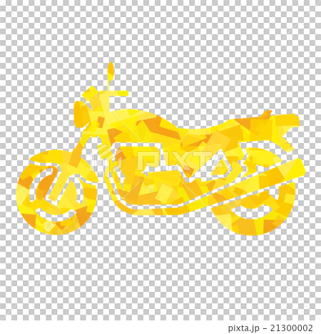 Motorcycle Silhouette (Yellow Cellophane) Motorcycle Silhouette (Yellow Cellophane) 21300002