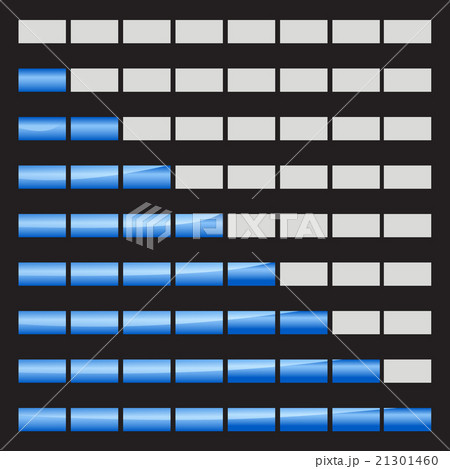 Horizontal progress bars 21301460