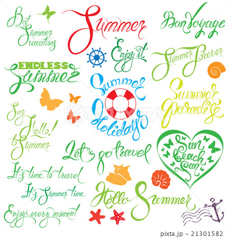 Set of handwritten text 21301582