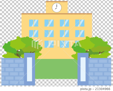 學校(校舍)的形象插圖 學校(校舍)的形象插圖 21304966