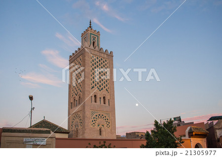Mosque at Jamaa el Fna, Marrakesh, Morocco 21305977