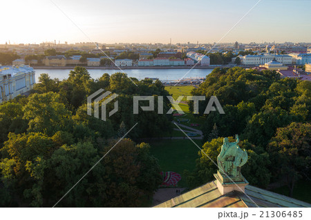 View from Saint Isaac's Cathedral Colonnade. 21306485