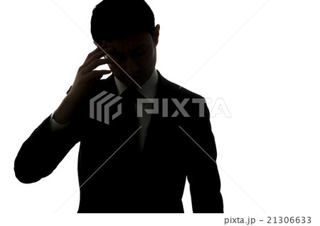 ビジネスマンシルエット 21306633