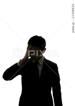 ビジネスマンシルエット 21306635