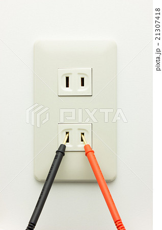 交流電圧測定  埋込コンセント  テスター 21307418