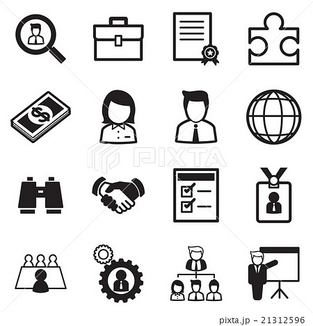 Job icon Set 21312596