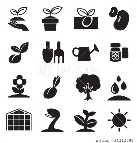 cultivate & Plant Grow icons set cultivate & Plant Grow icons set 21312599