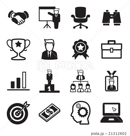 Business man icon set Business man icon set 21312602