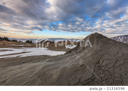 Mud Volcanoes in Buzau, Romania 21316596