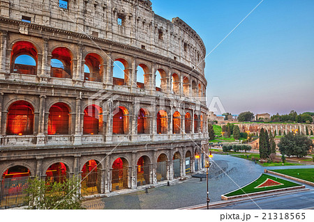 Colosseum at dusk Colosseum at dusk 21318565