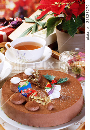 Chocolate christmas cake Chocolate christmas cake 21323270