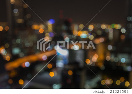 Abstract blurred city night 21325592