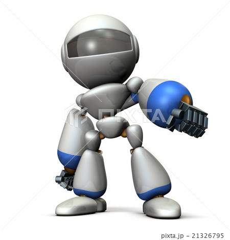 虚勢をはるロボット（三頭身） 21326795