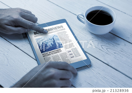 Composite image of business newspaper Composite image of business newspaper 21328936