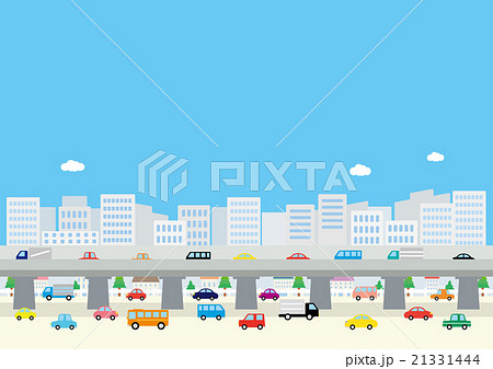 渋滞イメージ(車)-3 渋滞イメージ(車)-3 21331444