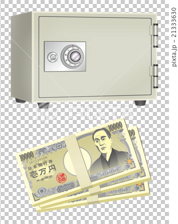 金庫と紙幣 金庫と紙幣 21333630