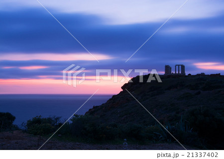 Temple at Cape Sounion, Greece 21337402