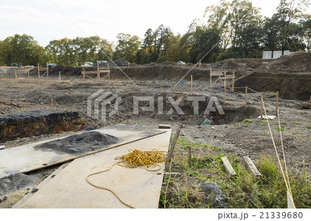 住宅 工事現場 宅地開発 宅地造成 住宅 工事現場 宅地開発 宅地造成 21339680