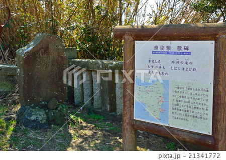 銚子散歩：源俊頼歌碑　大杉神社 21341772