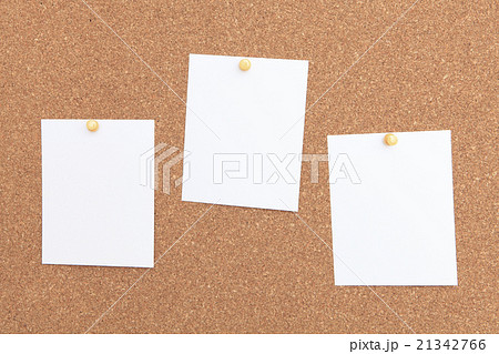 コルクボードとメモ 21342766
