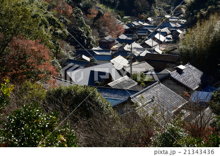 花沢の里の写真素材