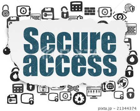 Privacy concept: Secure Access on Torn Paper 21344374