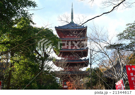 四国遍路志度寺(五重塔) 四国遍路志度寺(五重塔) 21344617