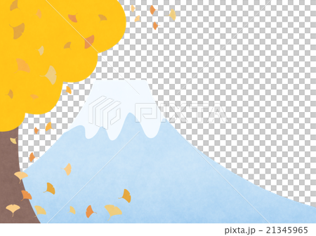 富士山和銀杏景觀 富士山和銀杏景觀 21345965