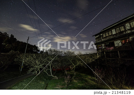 月ヶ瀬梅林の星景 月ヶ瀬梅林の星景 21348119