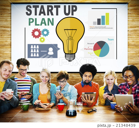 Startup Goals Growth Success Plan Business Concept Startup Goals Growth Success Plan Business Concept 21348439