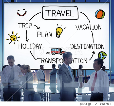 Travel Destination Holiday Vacation Journey Concept 21348701