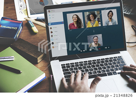 Video Call Facetime Chatting Communication Concept 21348826