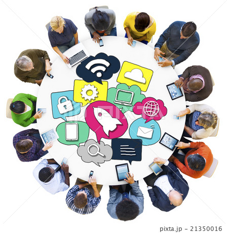 Media Communication Technology Latest Modern Concept 21350016