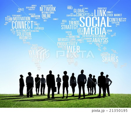 Social Media Internet Connection Global Communications Networkin 21350195
