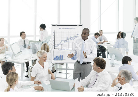 Business Meeting Corporate Office Concept Business Meeting Corporate Office Concept 21350230